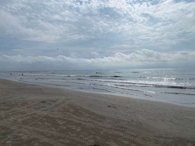 Port Aransas Beach in the morning