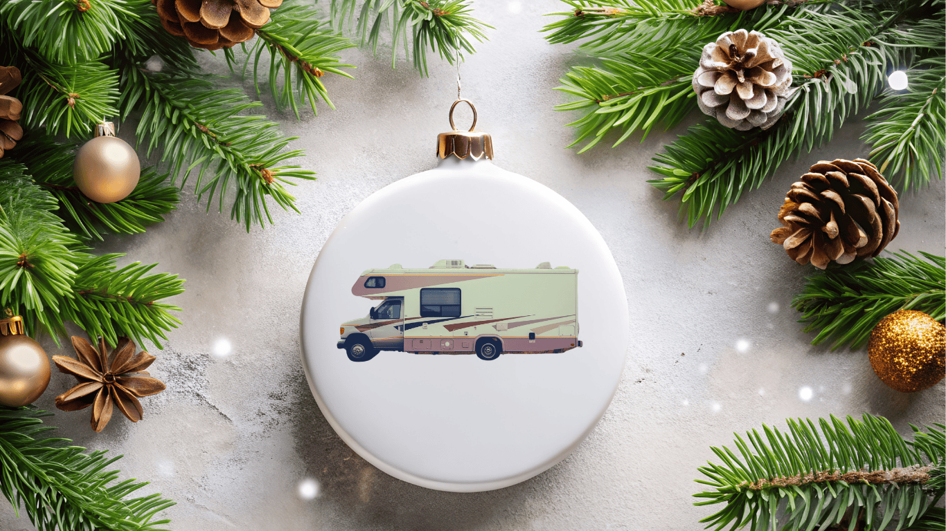 RV Christmas ornament