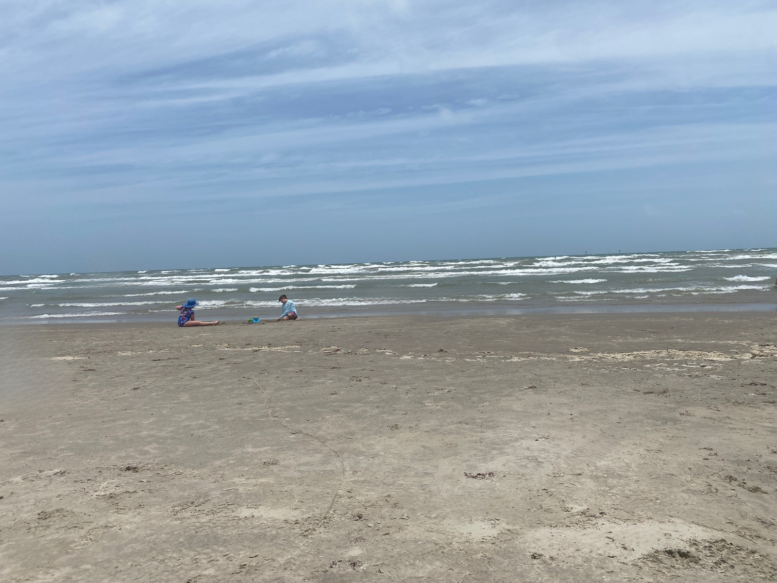 kids playing on beach