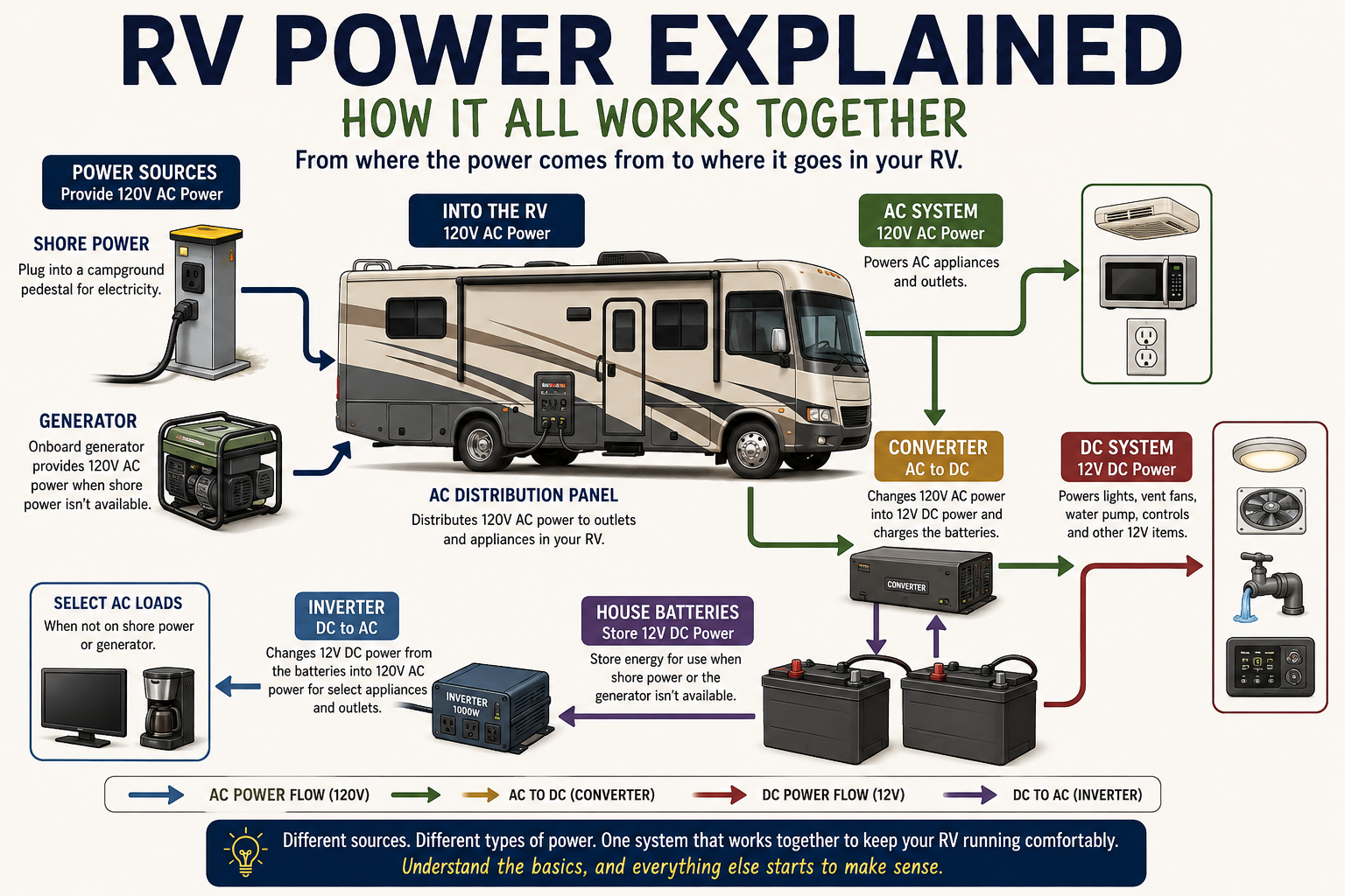 rv power explained infographic