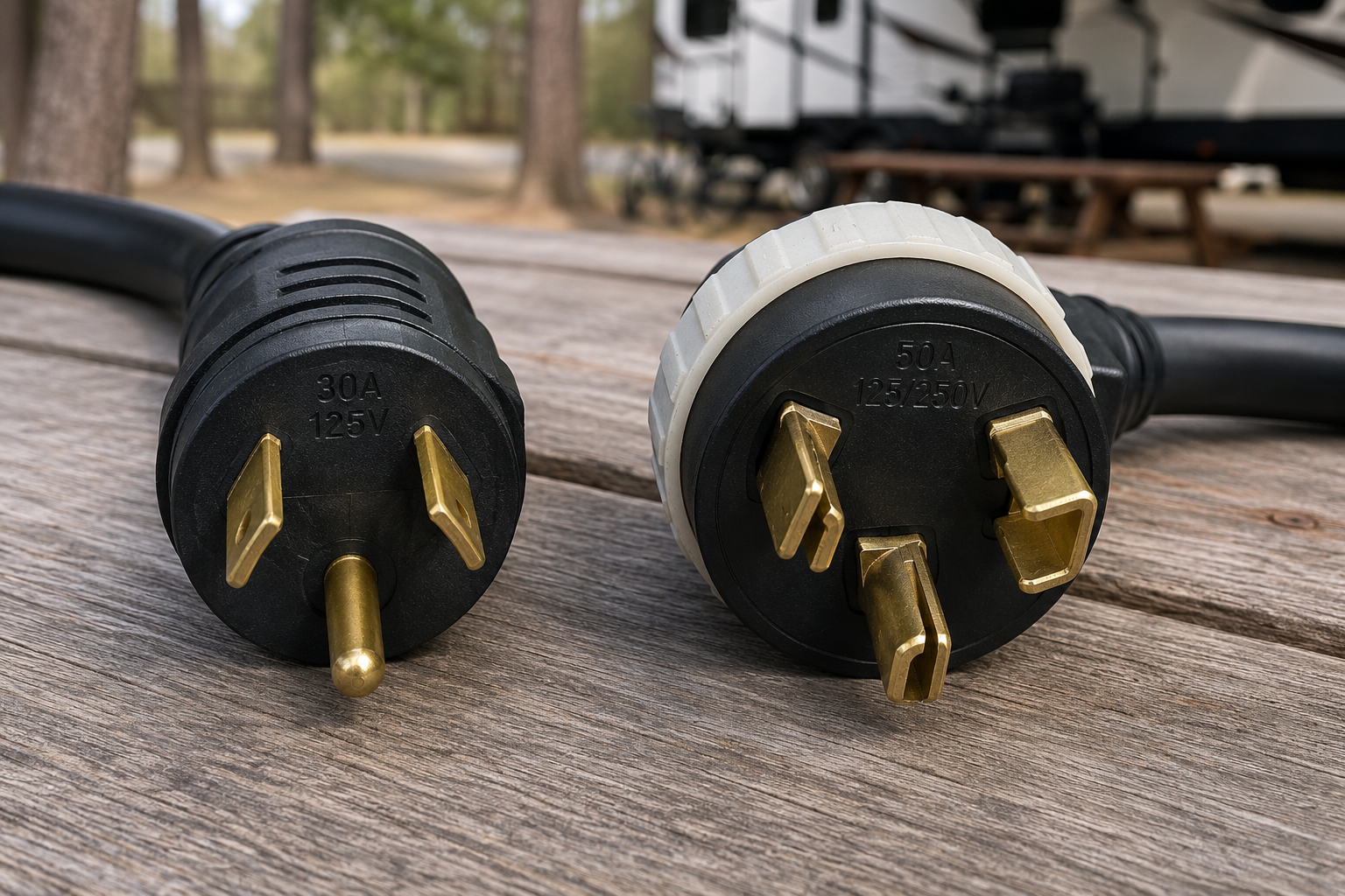difference between 30-amp and 50-amp